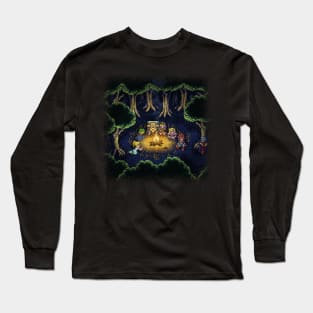 Chrono Camping PIxels Long Sleeve T-Shirt